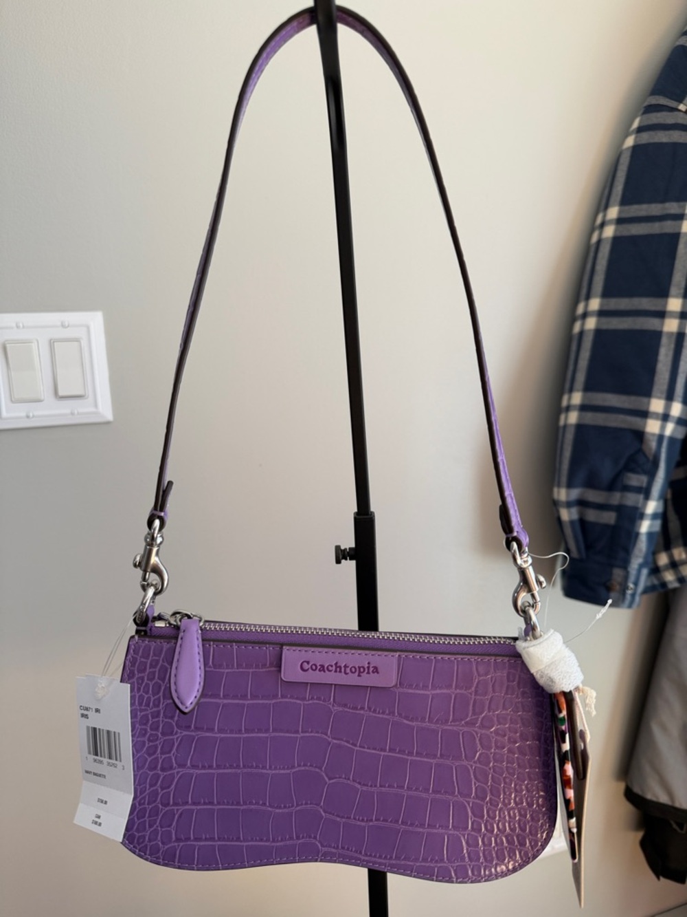 Coachtopia Wavy Baguette Bag